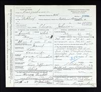 Johnson, Elnora (Burchell) (Death Cert.)